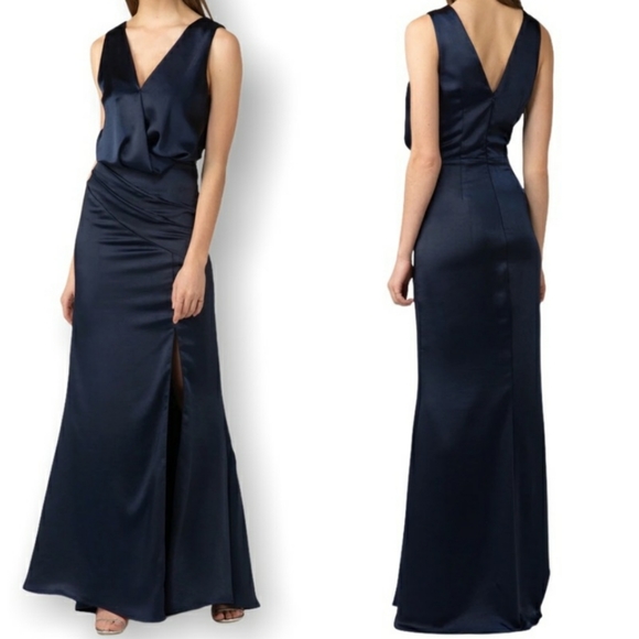 Adelyn Rae Dresses & Skirts - NWT ADELYN RAE NAVY BLUE "TASHA" GOWN